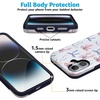image:imageCasely iPhone 16 Case  Coquette Girlie  Pastel Bows  Bold Protective Design  Compatible with MagSafe