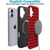 image:imageCasely iPhone 16 Case  Crazy in Love  Red Hearts  Bold Protective Design  MagSafe Compatible Design