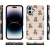 image:imageCasely iPhone 16 Case  Cuddle Up  Teddy Bear  Bold Protective Design  MagSafe Compatible Design
