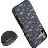 image:imageCasely iPhone 16 Case  Dashing Doxies  Dachshund Dog  Bold Protective Design  MagSafe Compatible Design