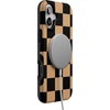 image:imageCasely iPhone 16 Case  Fit Check  Black amp Brown Checkerboard  Bold Protective Design  MagSafe Compatible Design