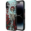 image:imageCasely iPhone 16 Case  Forever Grateful  Grateful Dead Skeleton Floral  Bold Protective Design  Compatible with MagSafe