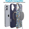 image:imageCasely iPhone 16 Case  Full Bloom  Navy Floral  Bold Protective Design  Compatible with MagSafe