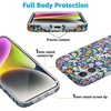 image:imageCasely iPhone 16 Case  Full Bloom  Navy Floral  Compatible with MagSafe  Classic Ultra Slim Design