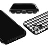 image:imageCasely iPhone 16 Case  Harlequin Salem Diamond  Black and White  Bold Protective Design  MagSafe Compatible Design