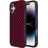 image:imageCasely iPhone 16 Case  Heart Noir  Tiny Hearts  Bold Protective Design  MagSafe Compatible Design
