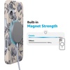 image:imageCasely iPhone 16 Case  Ink amp Iris  Vintage Floral  Compatible with MagSafe  Classic Ultra Slim Design