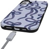 image:imageCasely iPhone 16 Case  Love Me Knot  Blue Bow  Bold Protective Design  MagSafe Compatible Design