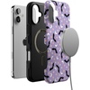 image:imageCasely iPhone 16 Case  Midnight Flight  Celestial Bats  Bold Protective Design  MagSafe Compatible Design