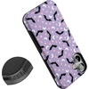image:imageCasely iPhone 16 Case  Midnight Flight  Celestial Bats  Bold Protective Design  MagSafe Compatible Design