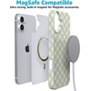 image:imageCasely iPhone 16 Case  Mint Lattice  Sunday Best  Compatible with MagSafe  Classic Ultra Slim Design