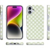 image:imageCasely iPhone 16 Case  Mint Lattice  Sunday Best  Compatible with MagSafe  Classic Ultra Slim Design