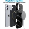 image:imageCasely iPhone 16 Case  On the Dot  Black Polka Dot  Compatible with MagSafe  Classic Ultra Slim Design