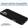 image:imageCasely iPhone 16 Case  On the Dot  Black Polka Dot  Compatible with MagSafe  Classic Ultra Slim Design