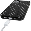 image:imageCasely iPhone 16 Case  On the Dot  Black Polka Dot  Compatible with MagSafe  Classic Ultra Slim Design