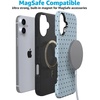 image:imageCasely iPhone 16 Case  On the Dot  Blue amp Brown Polka Dot  Bold Protective Design  Compatible with MagSafe