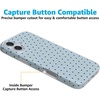 image:imageCasely iPhone 16 Case  On the Dot  Blue amp Brown Polka Dot  Compatible with MagSafe  Classic Ultra Slim Design