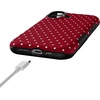 image:imageCasely iPhone 16 Case  On the Dot  Maroon Polka Dot  Bold Protective Design  MagSafe Compatible Design