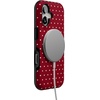 image:imageCasely iPhone 16 Case  On the Dot  Maroon Polka Dot  Bold Protective Design  MagSafe Compatible Design