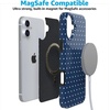 image:imageCasely iPhone 16 Case  On the Dot  Navy Polka Dot  Compatible with MagSafe  Classic Ultra Slim Design