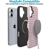 image:imageCasely iPhone 16 Case  On the Dot  Pink amp Brown Polka Dot  Bold Protective Design  Compatible with MagSafe