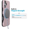 image:imageCasely iPhone 16 Case  On the Dot  Pink amp Brown Polka Dot  Bold Protective Design  Compatible with MagSafe