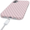 image:imageCasely iPhone 16 Case  On the Dot  Pink amp Brown Polka Dot  Compatible with MagSafe  Classic Ultra Slim Design