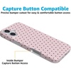 image:imageCasely iPhone 16 Case  On the Dot  Pink amp Brown Polka Dot  Compatible with MagSafe  Classic Ultra Slim Design