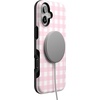 image:imageCasely iPhone 16 Case  Pink Plaid  Sunday Best  Bold Protective Design  Compatible with MagSafe