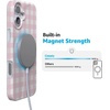 image:imageCasely iPhone 16 Case  Pink Plaid  Sunday Best  Compatible with MagSafe  Classic Ultra Slim Design