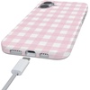 image:imageCasely iPhone 16 Case  Pink Plaid  Sunday Best  Compatible with MagSafe  Classic Ultra Slim Design