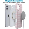 image:imageCasely iPhone 16 Case  Pink Plaid  Sunday Best  Compatible with MagSafe  Classic Ultra Slim Design