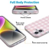 image:imageCasely iPhone 16 Case  Pink Plaid  Sunday Best  Compatible with MagSafe  Classic Ultra Slim Design