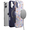 image:imageCasely iPhone 16 Case  Poppy Meadows  Pastel Floral  Bold Protective Design  Compatible with MagSafe