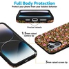 image:imageCasely iPhone 16 Case  Rustic Roses  Boho Bouquet  Bold Protective Design  Compatible with MagSafe