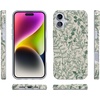 image:imageCasely iPhone 16 Case  Sage Garden  Green Floral  Compatible with MagSafe  Classic Ultra Slim Design