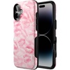 image:imageCasely iPhone 16 Case  Sealed with a Kiss  Pink Lipstick  Bold Protective Design  Compatible with MagSafe