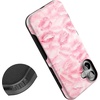 image:imageCasely iPhone 16 Case  Sealed with a Kiss  Pink Lipstick  Bold Protective Design  Compatible with MagSafe