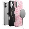 image:imageCasely iPhone 16 Case  Sealed with a Kiss  Pink Lipstick  Bold Protective Design  Compatible with MagSafe