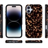 image:imageCasely iPhone 16 Case  Shell Shocked  Tortoise Print  Bold Protective Design  Compatible with MagSafe