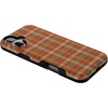 image:imageCasely iPhone 16 Case  Spiced Chai  Fall Plaid  Bold Protective Design  MagSafe Compatible Design