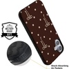 image:imageCasely iPhone 16 Case  Teddy Bows  Brown Polka Dot  Bold Protective Design  MagSafe Compatible Design