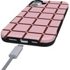 image:imageCasely iPhone 16 Case  Uptown Gridlock  Pink Checkerboard  Bold Protective Design  Compatible with MagSafe
