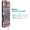 image:imageCasely iPhone 16 Case  Uptown Gridlock  Pink Checkerboard  Bold Protective Design  Compatible with MagSafe
