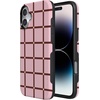 image:imageCasely iPhone 16 Case  Uptown Gridlock  Pink Checkerboard  Bold Protective Design  Compatible with MagSafe
