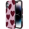 image:imageCasely iPhone 16 Case  Whole Lotta Love  Plum Hearts  Bold Protective Design  MagSafe Compatible Design