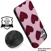 image:imageCasely iPhone 16 Case  Whole Lotta Love  Plum Hearts  Bold Protective Design  MagSafe Compatible Design