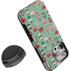 image:imageCasely iPhone 16 Pro Max Case  All Decked Out  Festive Ornaments  Bold Protective Design  MagSafe Compatible Design