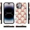 image:imageCasely iPhone 16 Pro Max Case  All Wrapped Up  Vintage Bows  Bold Protective Design  MagSafe Compatible Design