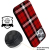 image:imageCasely iPhone 16 Pro Max Case  As if  Red Plaid  Bold Protective Design  MagSafe Compatible Design